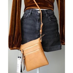 Isabelle Vegan Leather Crossbody Handbag